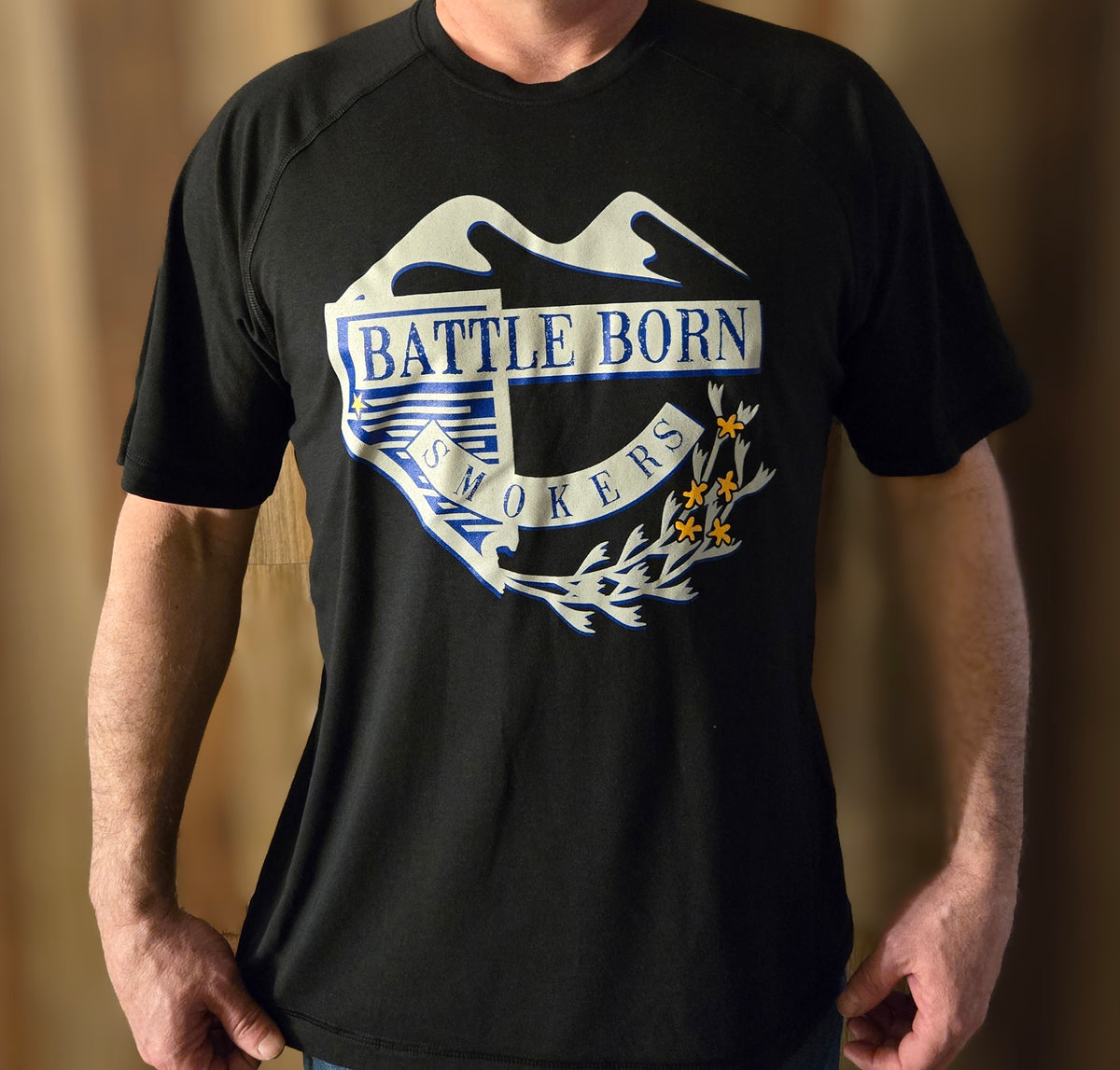 Battle Born T-Shirt Smoke Brisket Not Meth