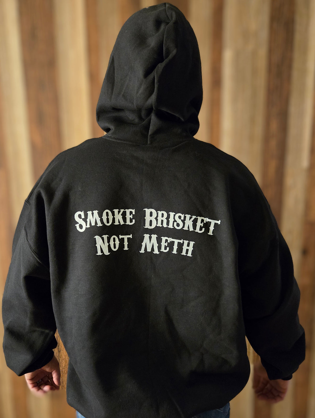 Battle Born Hoodie Smoke Brisket Not Meth