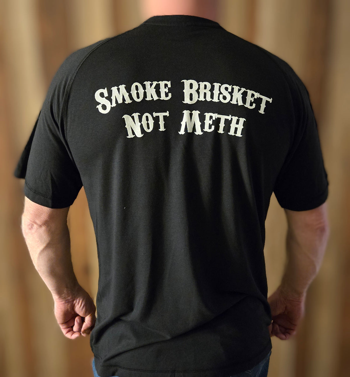 Battle Born T-Shirt Smoke Brisket Not Meth