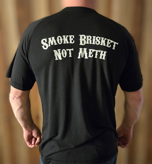 Battle Born T-Shirt Smoke Brisket Not Meth